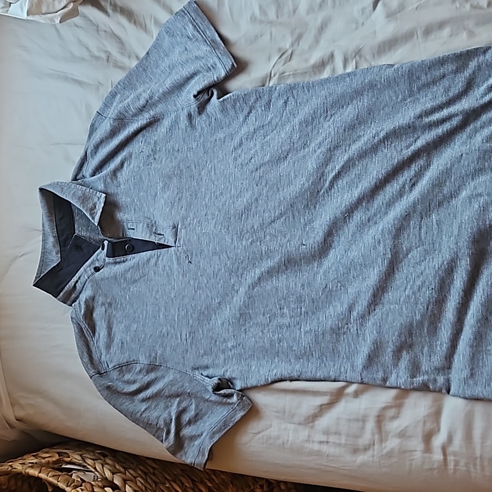 Small Grey Mens Lululemon Polo